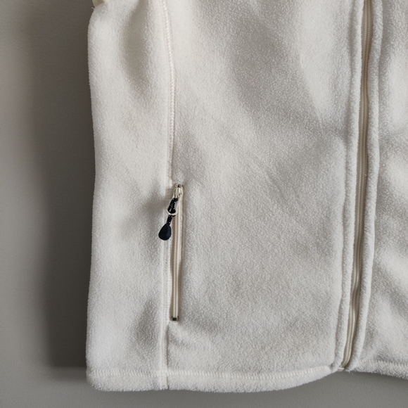Vineyard Vines White Fleece Vest Size Small 7-8 - Picture 4 of 7